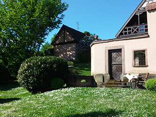 Gîte dans le vignoble alsacien